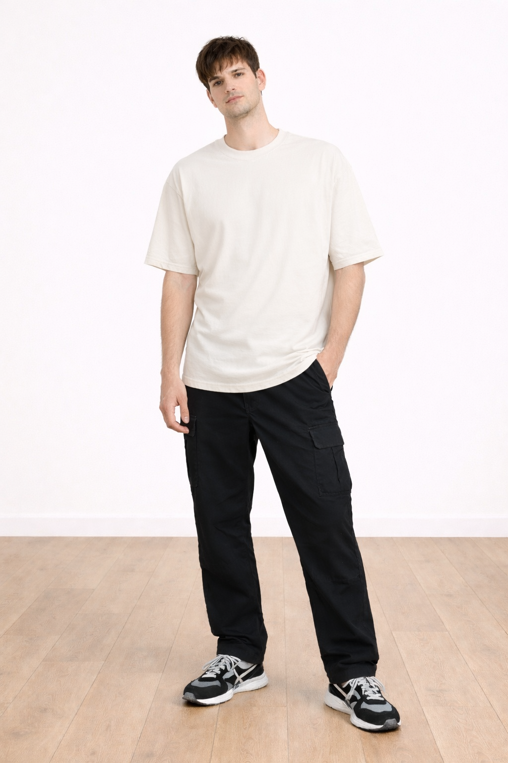 Off White Oversized Tee