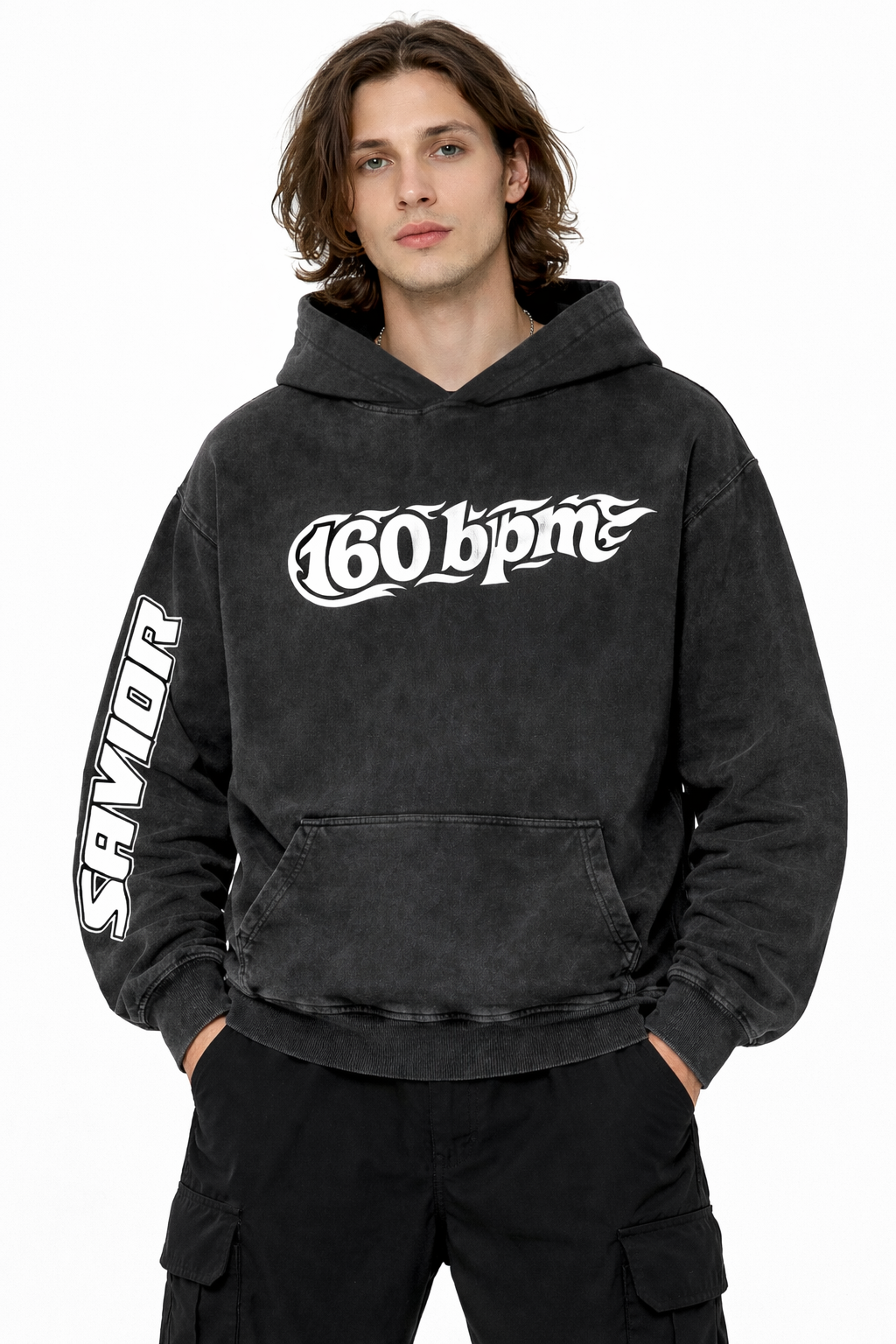 Overdrive Designed Oversized Hoodie
