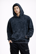 Vintage Black Oversized Hoodie