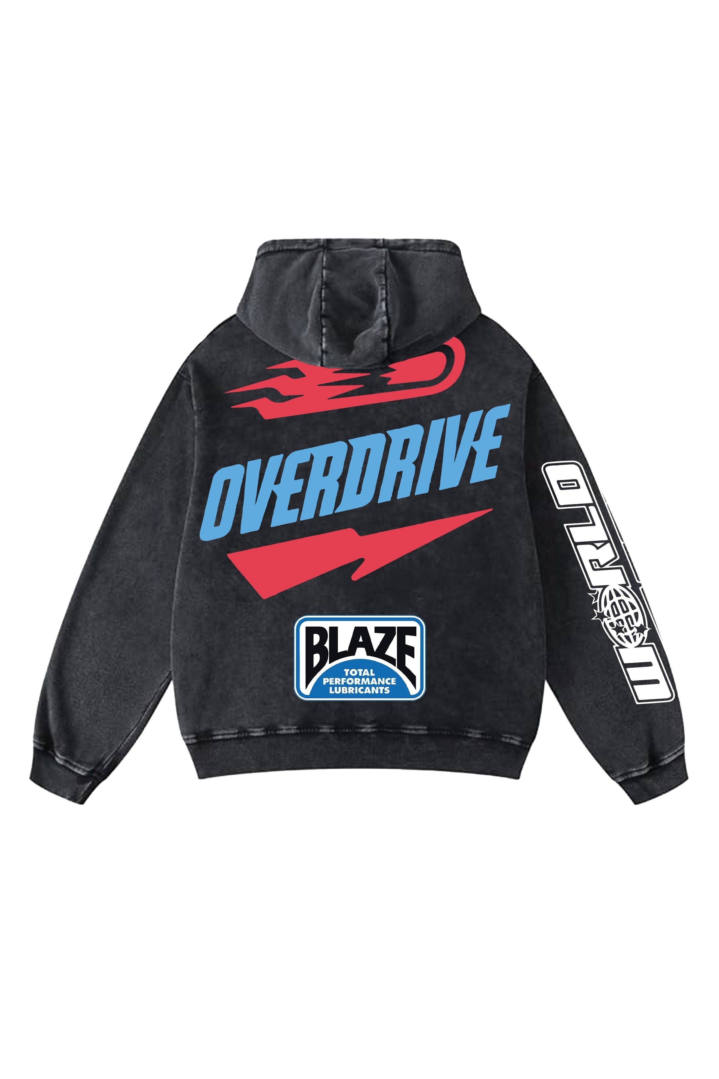 Overdrive Designed Oversized Hoodie