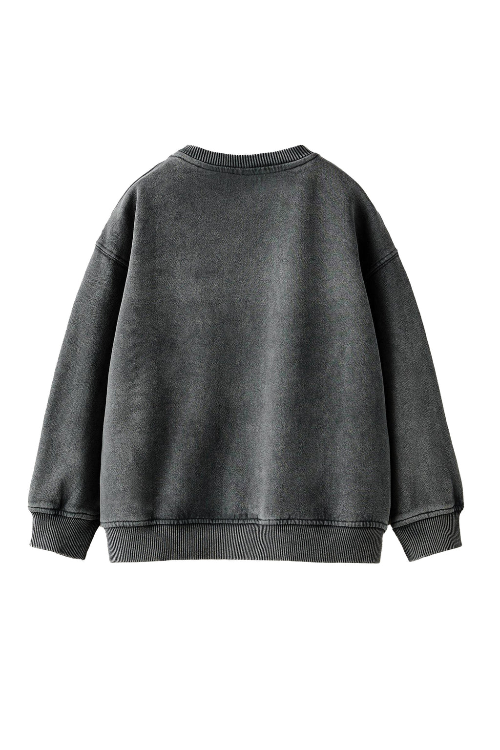 Vintage Black Heavyweight Oversized Sweatshirt