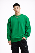 Green Oversized Sweatshirt