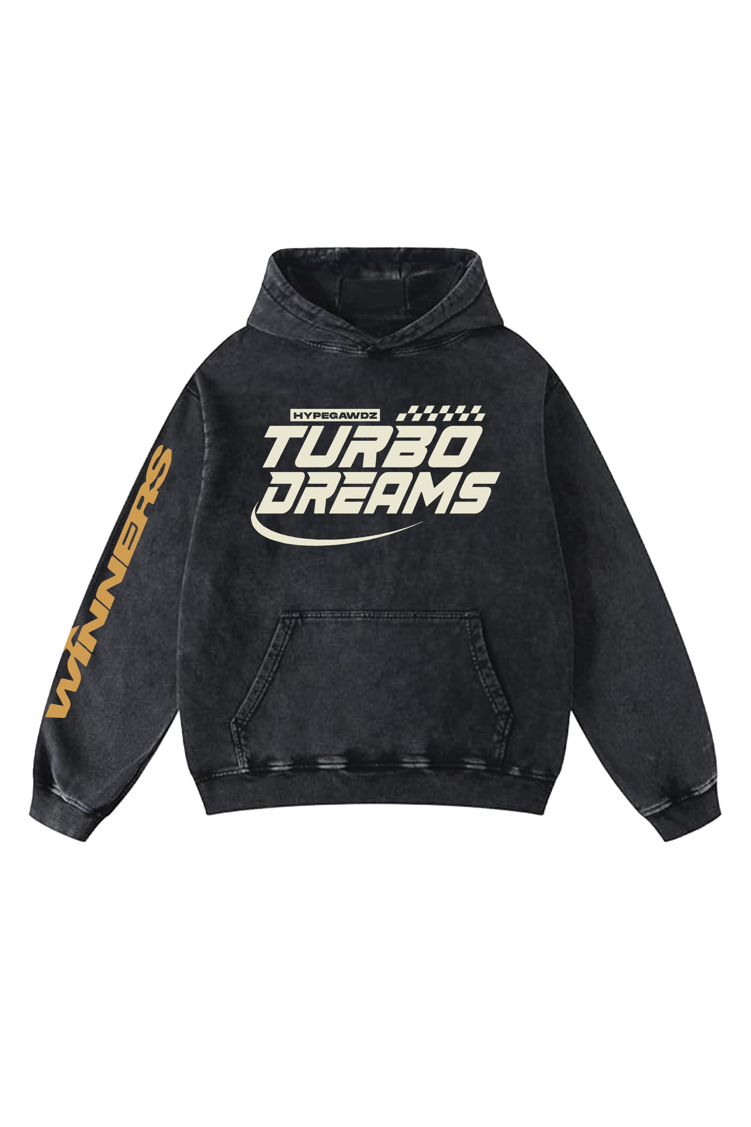 Flying Forward Designed Oversized Hoodie