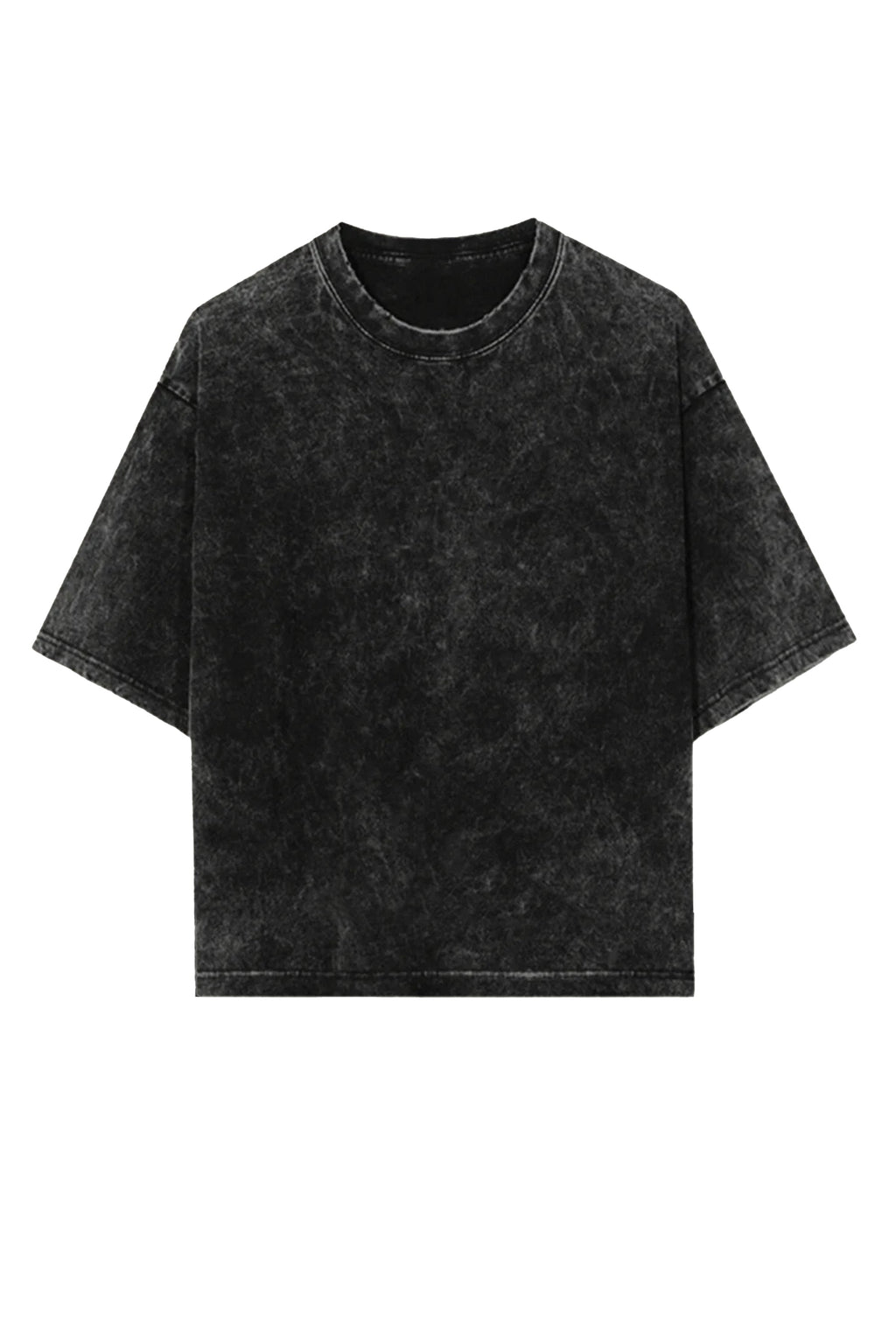 Vintage Black Oversized Tee