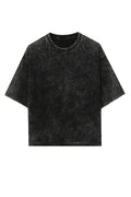 Vintage Black Oversized Tee