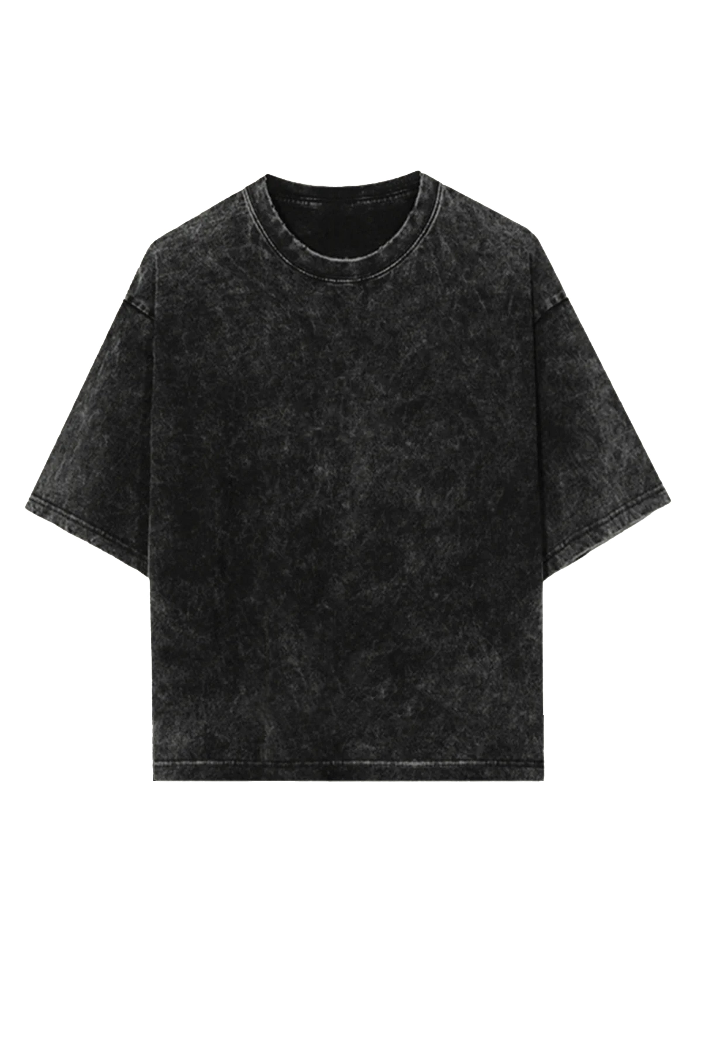 Vintage Black Oversized Tee