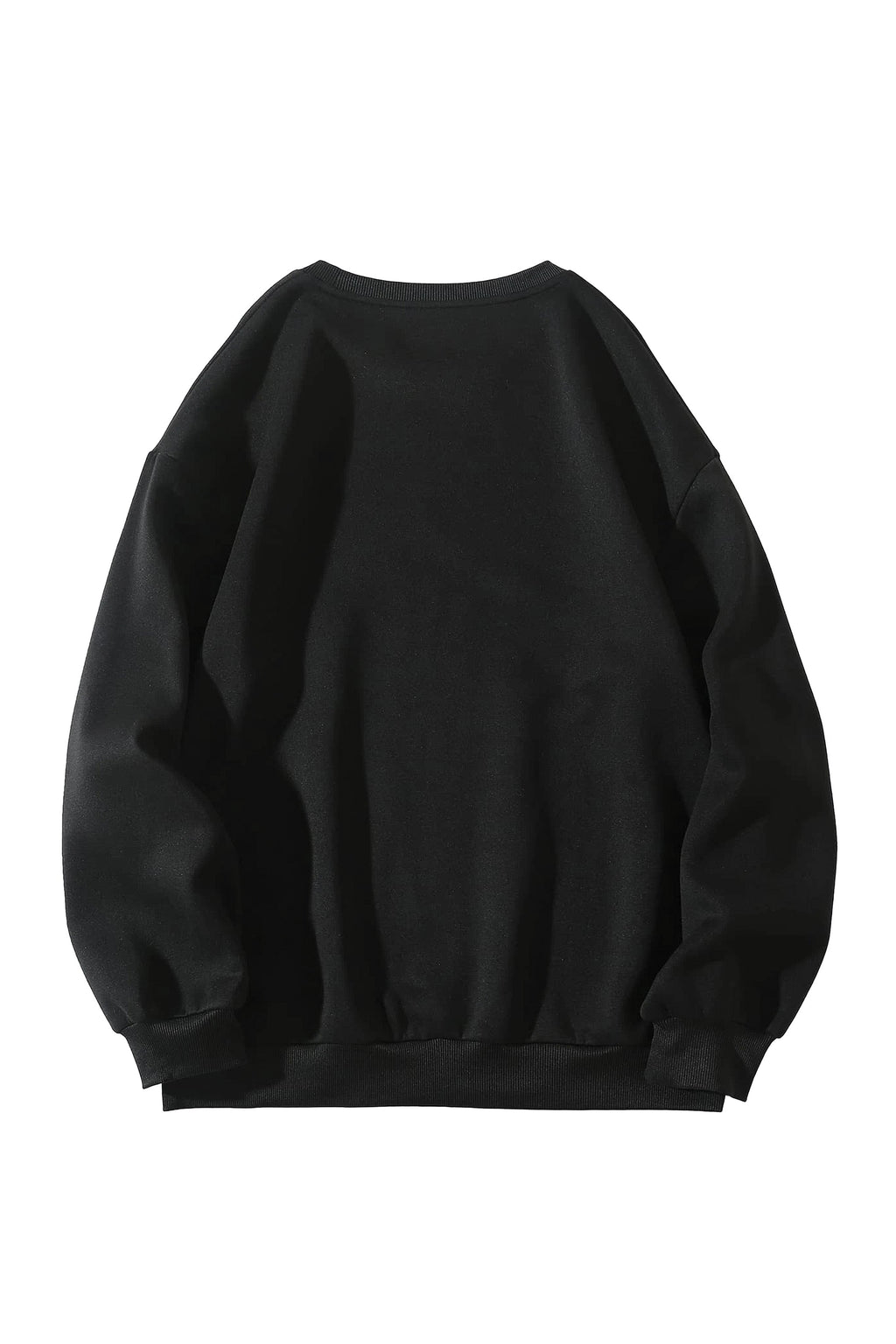 Black Oversized Sweatshirt