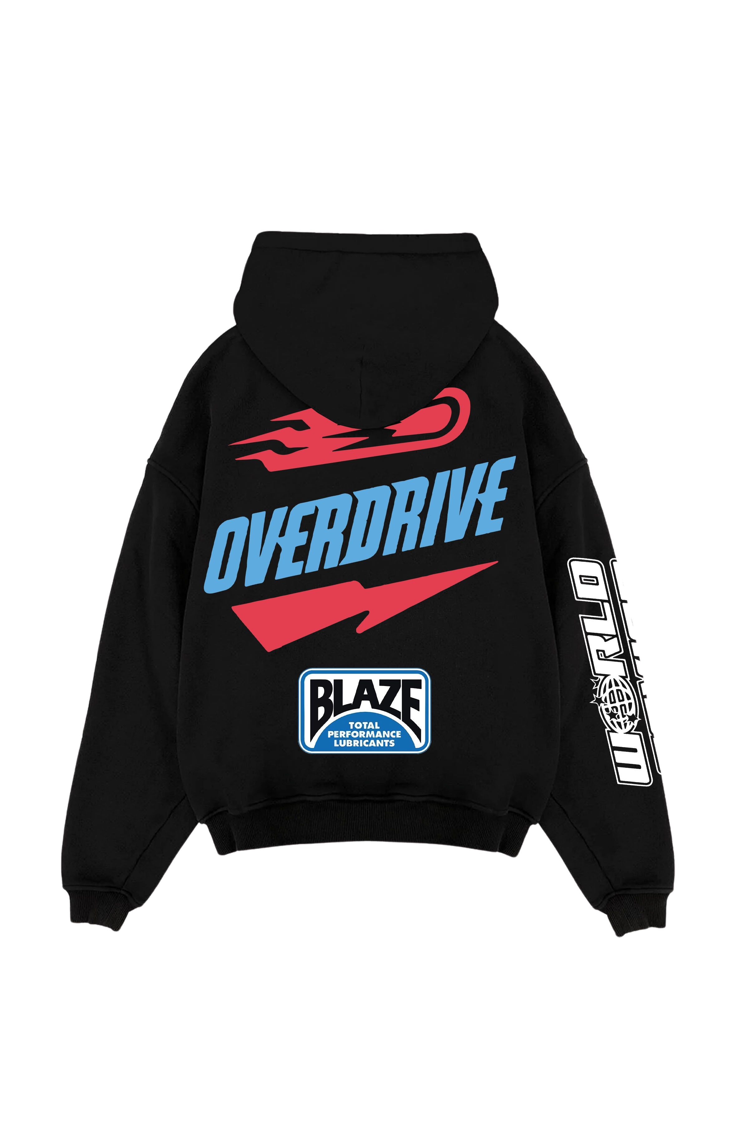 Overdrive Designed Oversized Hoodie