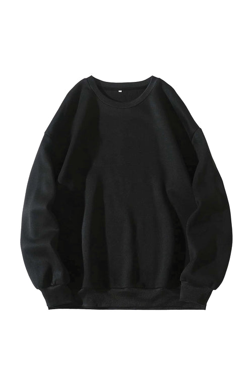 Black Oversized Sweatshirt