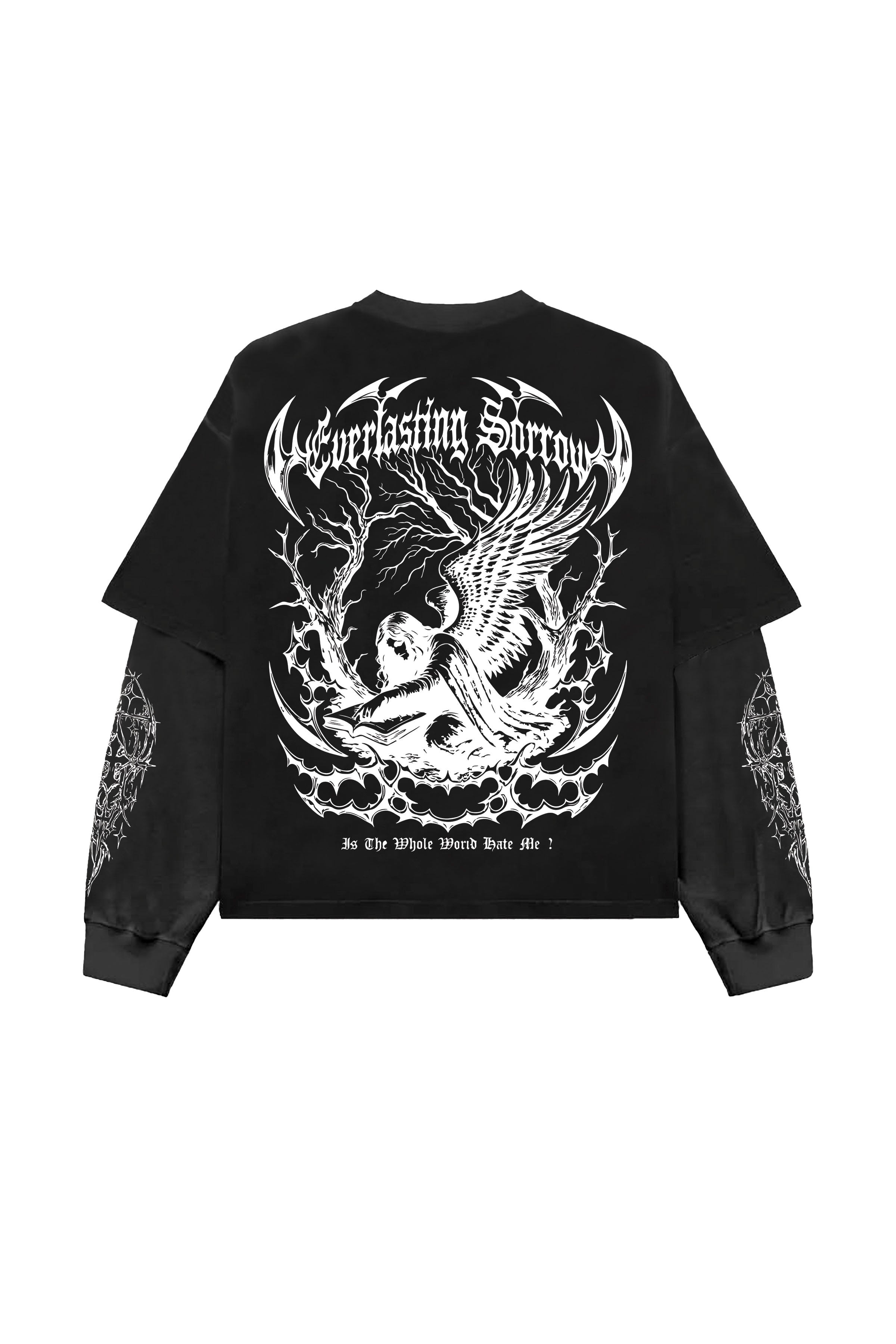 Crimson Creed LS Oversized Tee