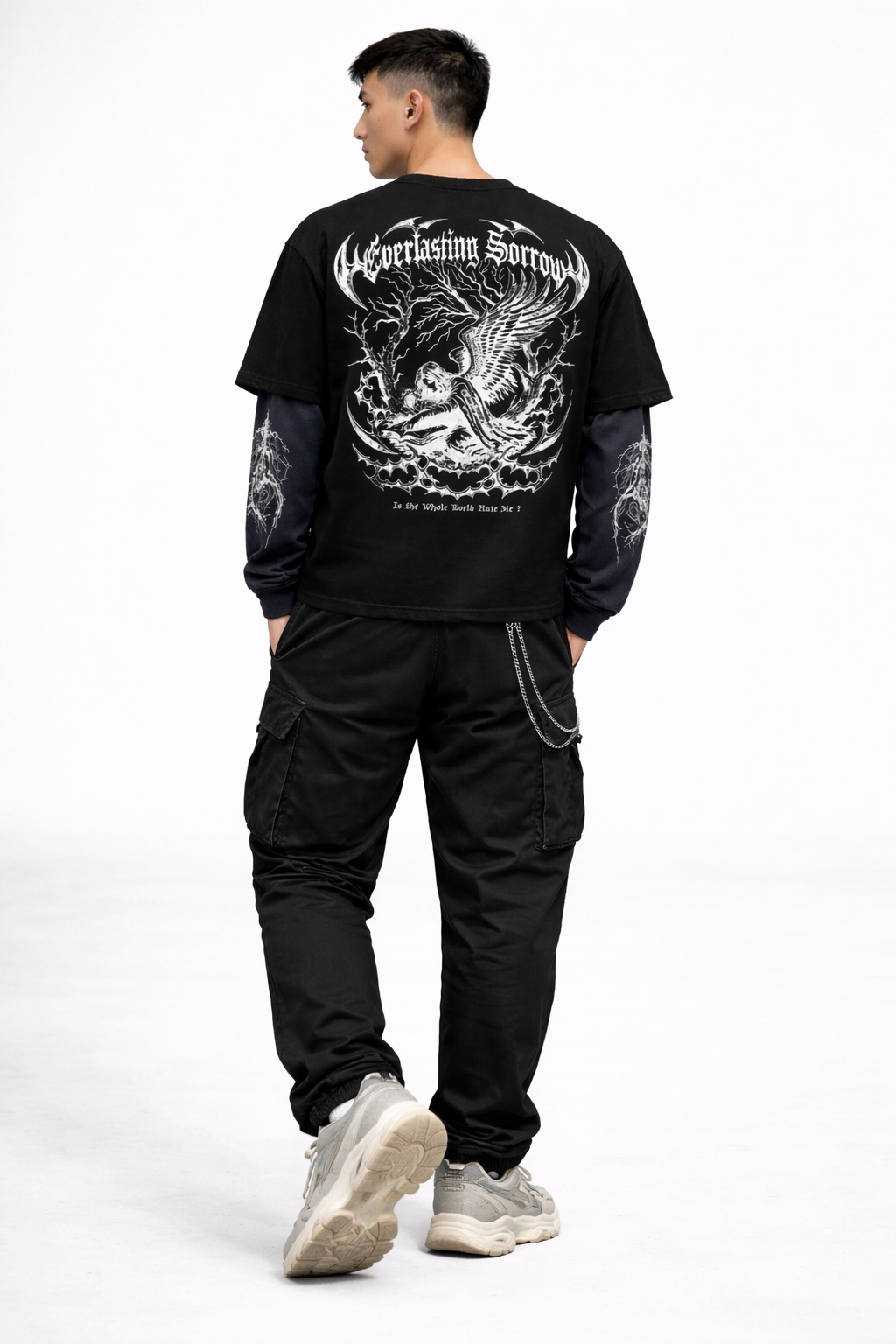 Crimson Creed LS Oversized Tee