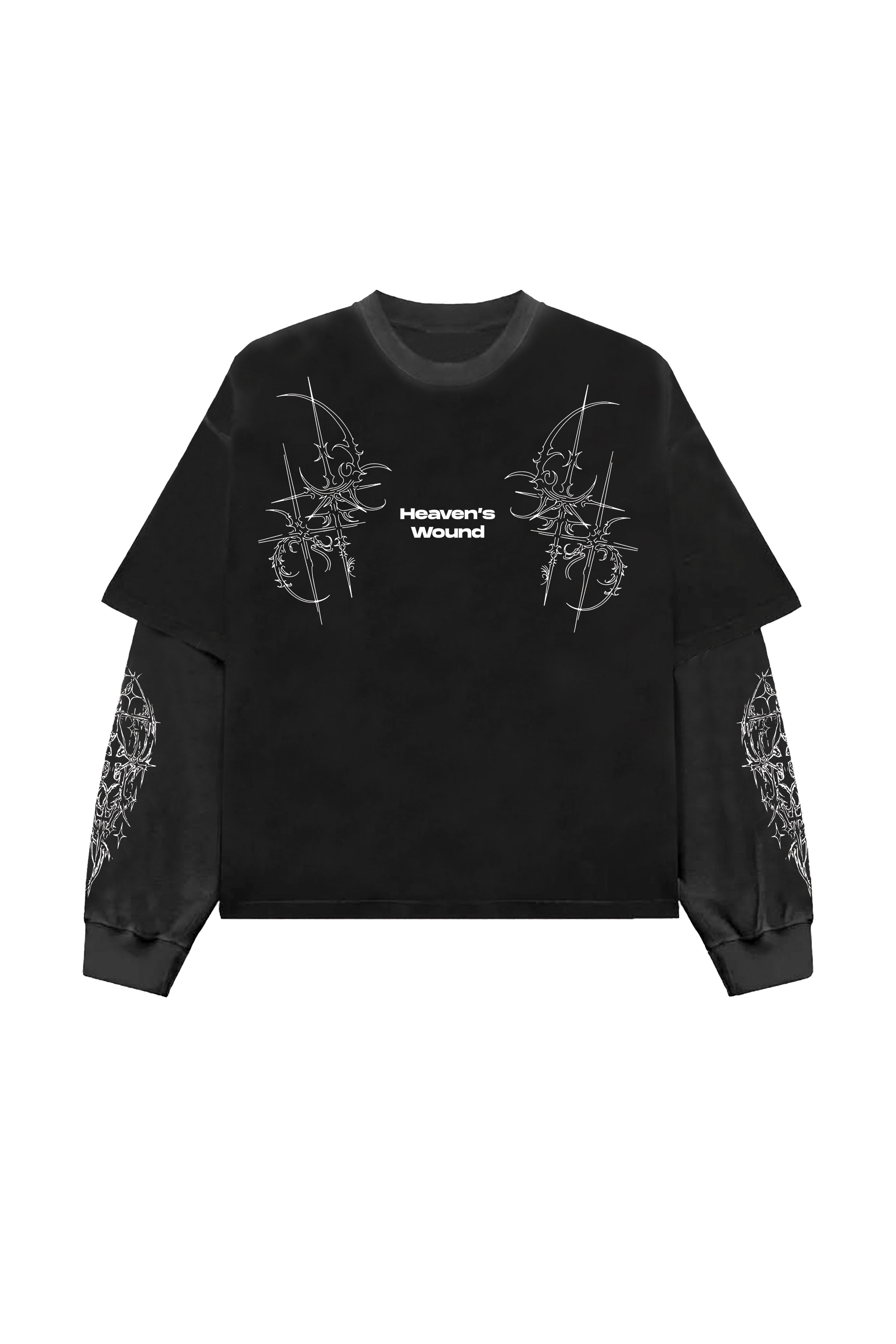 Crimson Creed LS Oversized Tee