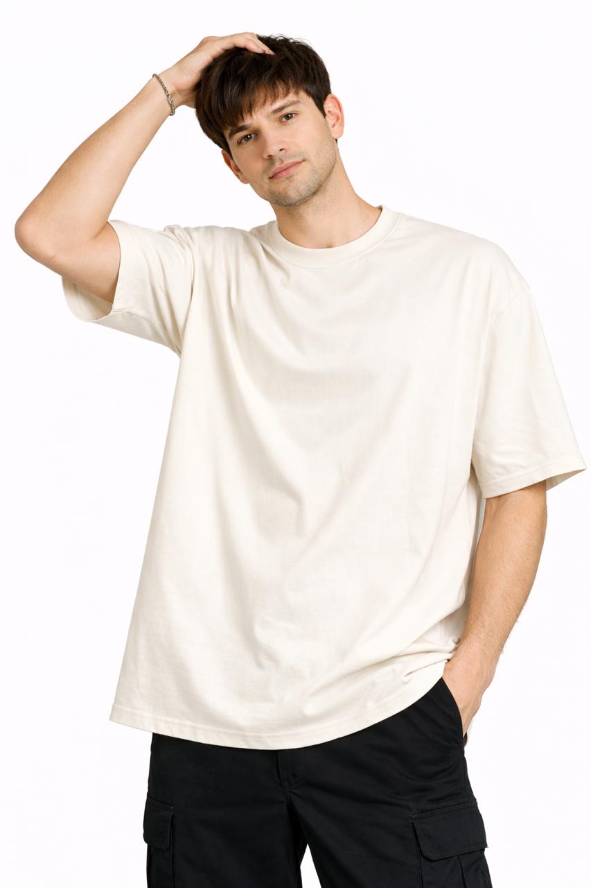 Off White Oversized Tee