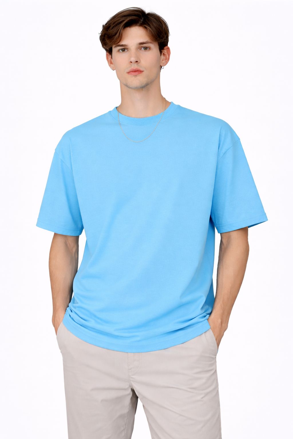 Blue Oversized Tee