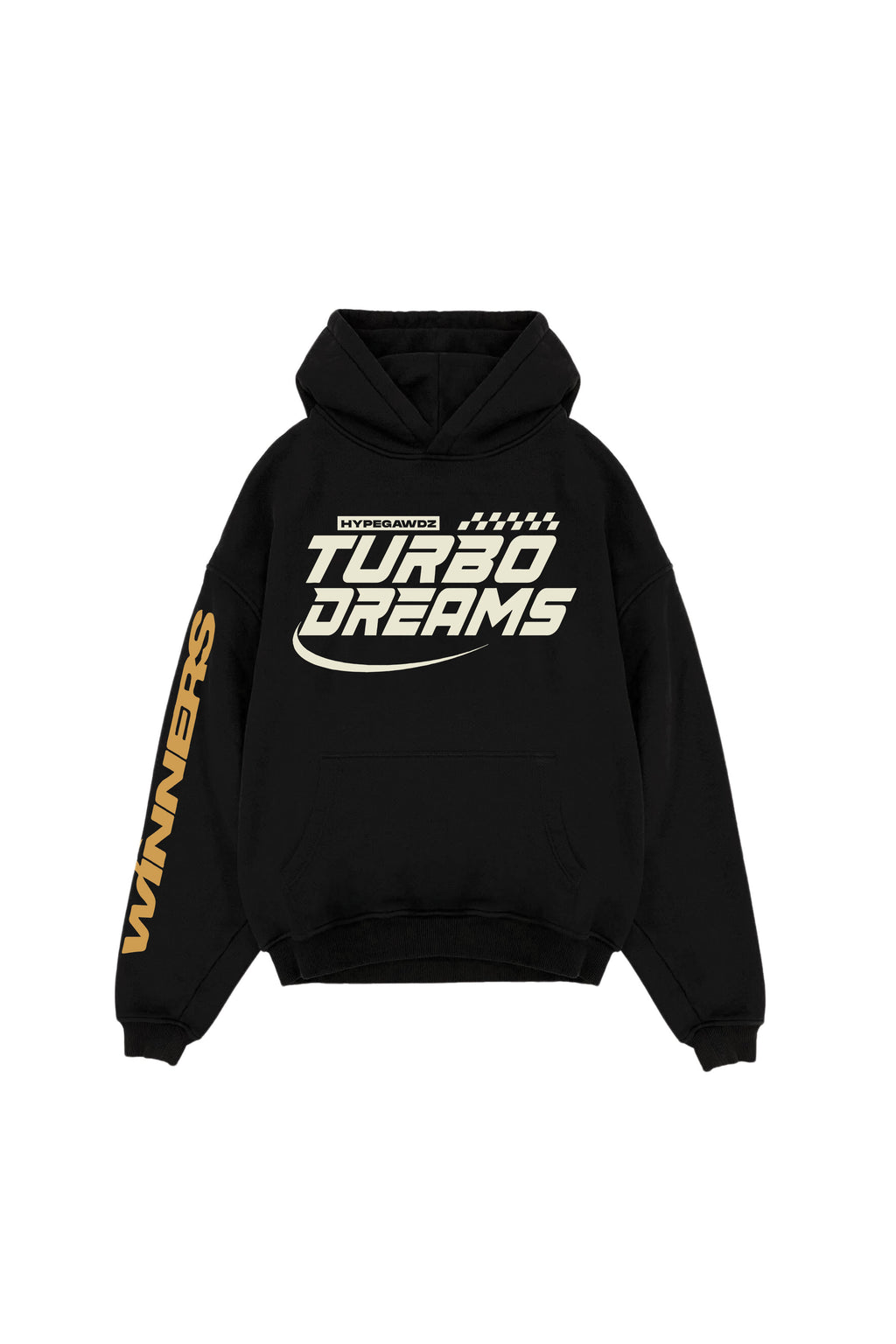 Flying Forward Designed Oversized Hoodie